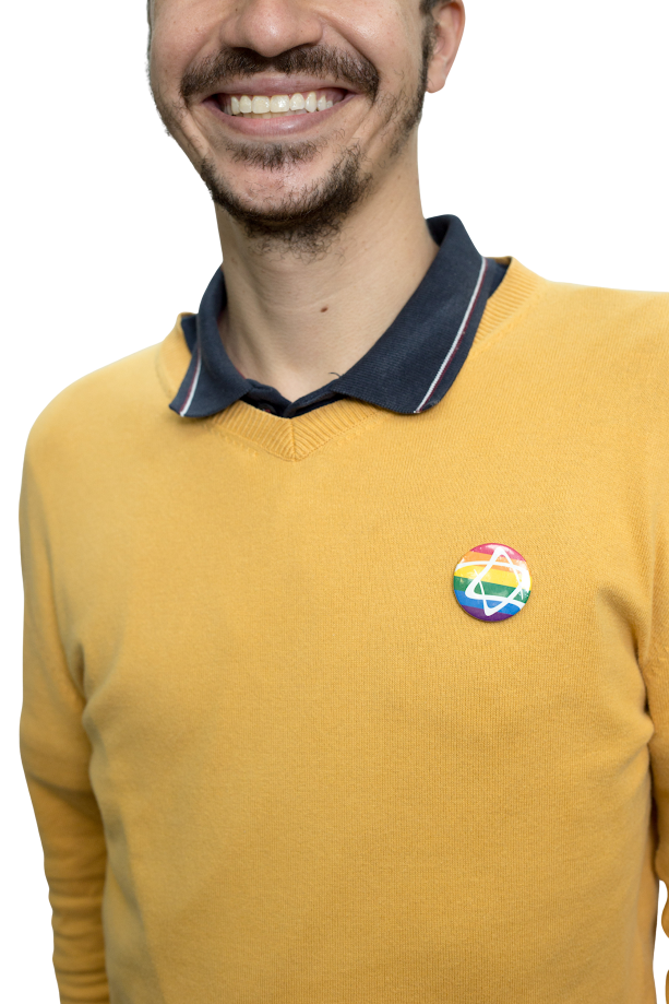 Pessoa representando a diversidade no trabalho