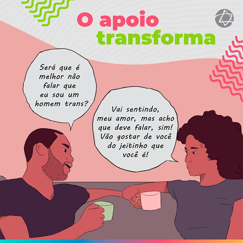 O apoio transforma